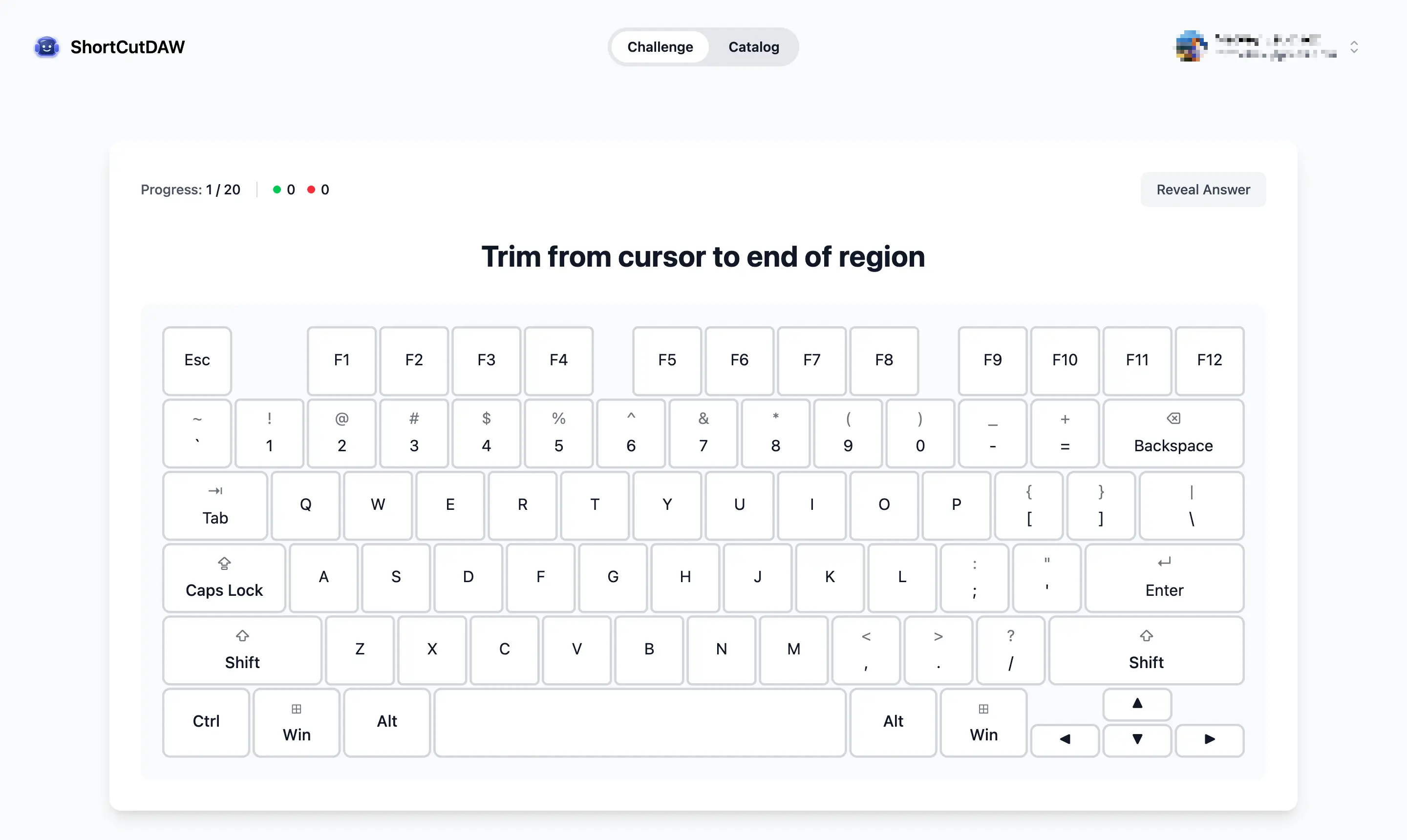 Introducing ShortcutDAW: Learn DAW Shortcuts the Fun Way